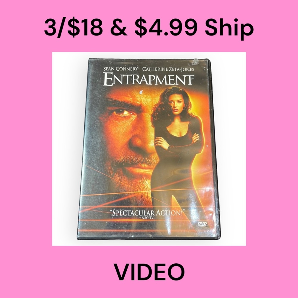 Entrapment DVD 📀